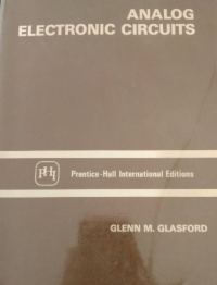 ANALOG ELECTRONIC CIRCUITS