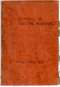 CONTROL OF ELECTRIC MACHINES