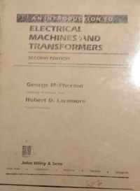 ELETRICAL MACHINES AND TRANSFORMERS