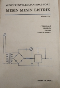 KUNCI/PENYESALAN SOAL-SOAL MESIN MESIN LISTRIK