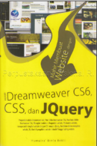 Mahir membuat website dengan adobe dreaweaver CS6, CSS, dan JQUERY