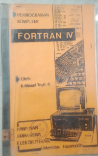 PEMROGRAMAN KOMPUTER FORTRAN IV