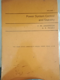 POWER SYSTEM CONTROL AND STABILITY