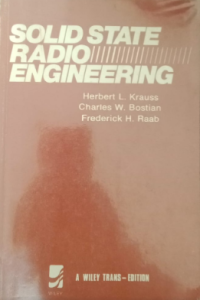 SOLID STATE RADIO ENGINEERING